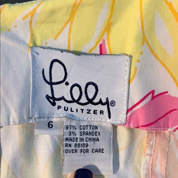Lilly Pulitzer flower dress size 6 - Picture 4 of 4